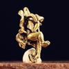 Износостойкий латунный кулон для выживания с прочным шнуром для кемпинга, походов и городской жизни