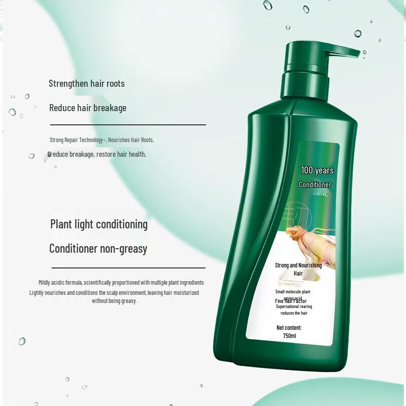 100-Year Runfa Strengthening Anti-Dandruff Shampoo - 3 x 750ml