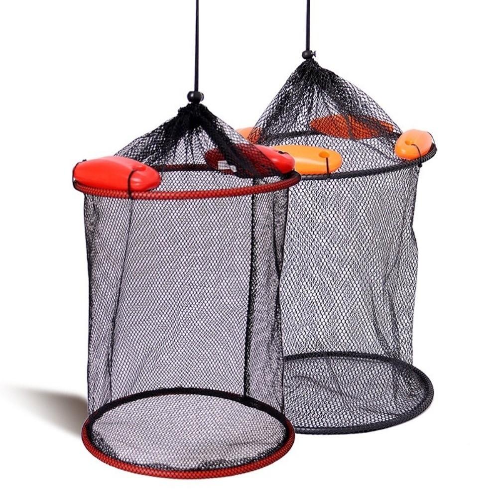 Thickened Woven Fish Shrimp Basket Storage Bag Mesh Landing Bucket Anti-jump Net Lobstering