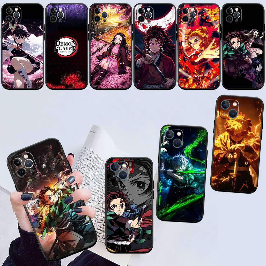 Anime Demon Slayer Case for Samsung Note 20 10 S25 Plus Ultra Lite FE A11 A26 A51 A52 A53 A56 A70 A71 A72 A73 M20 M30 M21 M31 M51