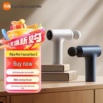 Портативный массажный пистолет Xiaomi mini2 Штепсель CN (адаптер в комплекте)