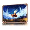 Hornet From Hollow Knight Digital Art Personalized D Textured Metal Poster Wall Art Tinplate Sign for Bedroom Decorations House