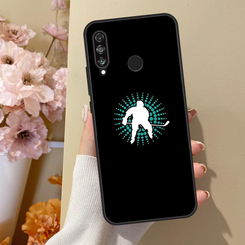 Спортивный чехол для Huawei Nova 10 SE 9 3i 7i 8i 11i 12i Y73 Y90 Y70 Y72 Y61 Y91 P60 Pro P40 P30 Lite с изображением катка для хоккея