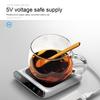 Подставка для подогрева 3-х скоростная USB автоматическая защита от отключения питания 5 В-2 А мини портативная подставка для подогрева кружек для кофе ежедневное использование