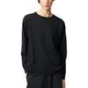 Uniqlo Свитер унисекс U Series SS25, круглый вырез, однотонный, свободный, повседневный, удобный, пуловер, черный 476179-09