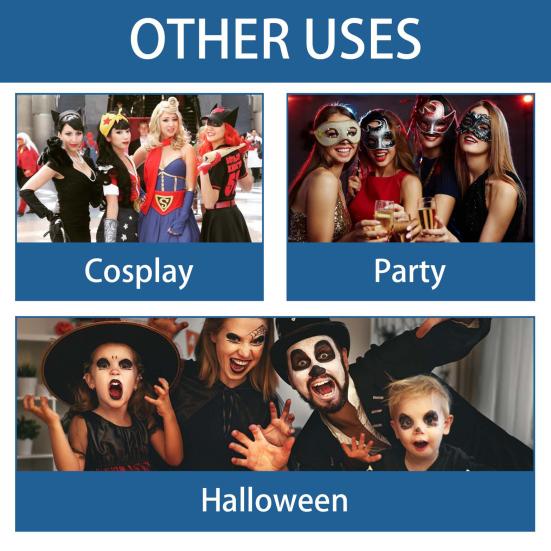 25g/Bag Halloween Supplie Teeth Temporary Restorations Lightweight Simple Operation Portable Compact Makeup Accessory Hot Sol Moldable Replacement