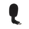 Vbestlife Android Type-C Microphone, High Sensitivity Smartphone Video Mini Omnidirectional Microphone with 90 Degree Angle Plug