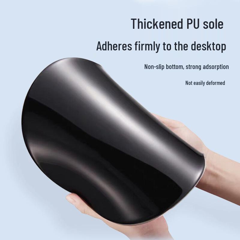 Минималистичный вдохновляющий коврик для мыши с поддержкой запястья, с нескользящим силиконом и пользовательским изображением.