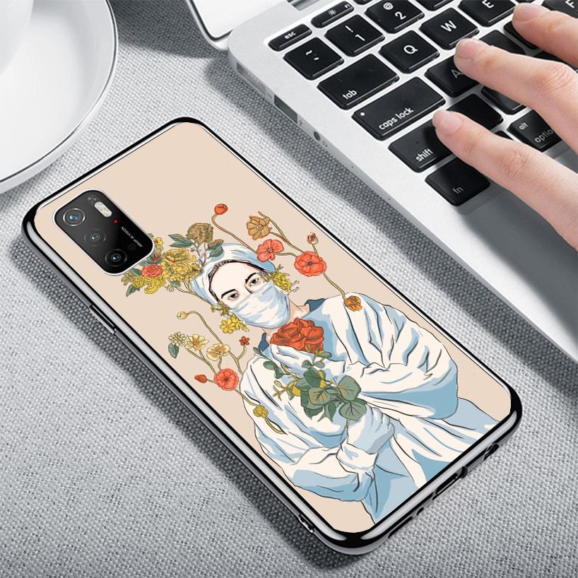 Medicine Nurse Doctor Cover Phone Case For Xiaomi Poco F7 Ultra X7 X6 X5 Pro M7 Redmi 15C 15 13C 13 12C 12 10C 10 9A 9C 9T 9 She