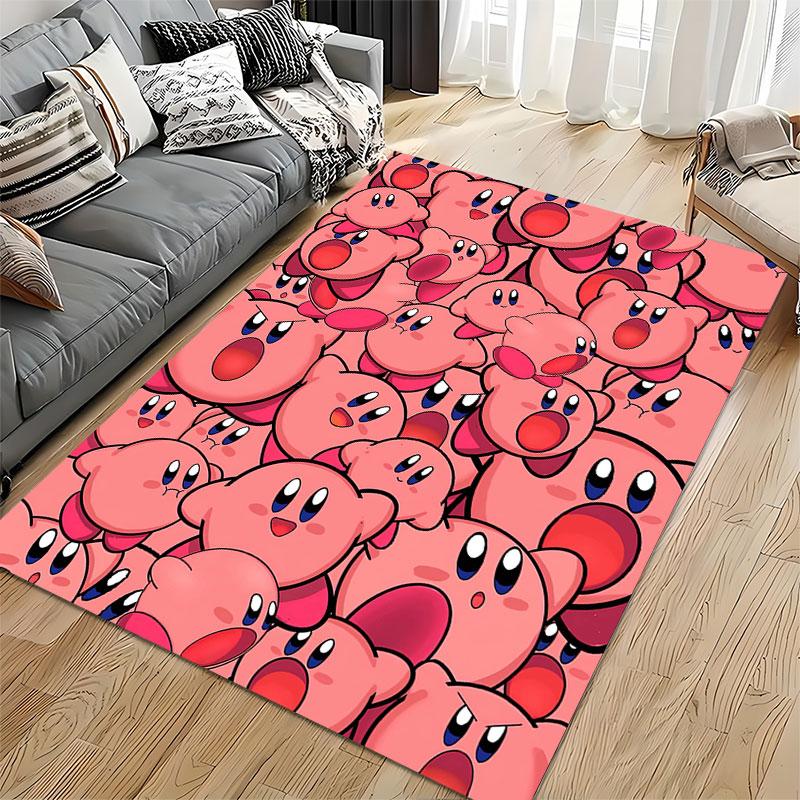 Pink Cartoon Character Pattern suitable as a non-slip mat for the living room or bedroom sofa