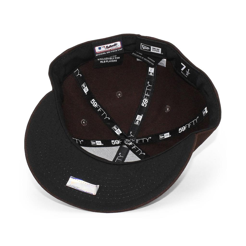 New Era 59FIFTY San Diego Padres MLB Authentic Game LC Fitted Cap LP SAN DIEGO PADRES Hat 5950 On-Field Low-Crown (Size 7-7/8 (approx. 62.5cm)) [Used]