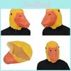 Очаровательная маска персонажа Желтого Утенка Стильный костюмный реквизит для Хэллоуина и праздников