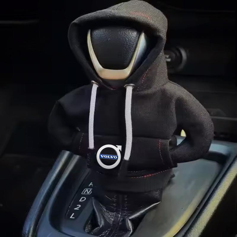 Толстовка с логотипом для переключения передач автомобиля, чехол на ручку КПП, коврик для ручки переключения передач для Volvo XC90 XC60 V50 S60 V70 V60 V40 S90 olestar AWD XC40 S80
