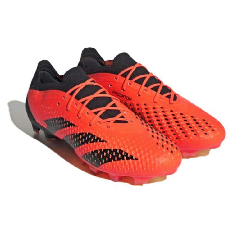 adidas Predator Accuracy.1 Круглый носок на шнуровке AG (Резиновые короткие шипы) Композитный материал Нескользящие Прочные Футбольные бутсы Мужские Футбольные бутсы GW7071