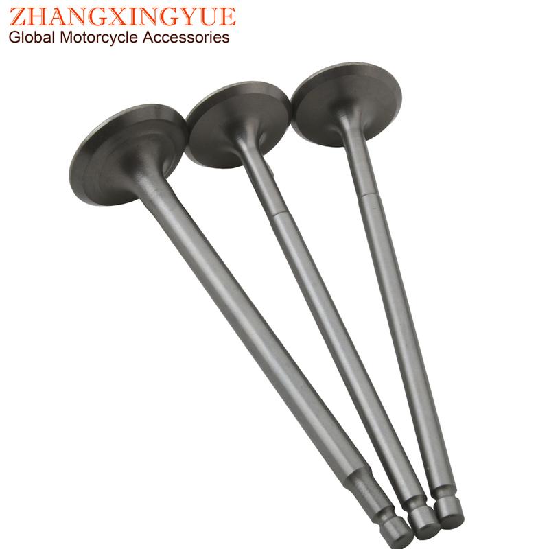 3pc Fly125 Fly150 Liberty125 Liberty150 Intake And Exhaust Valves For Piaggio Fly Liberty 946 125 150 ie 3V 4T B019320 B013716