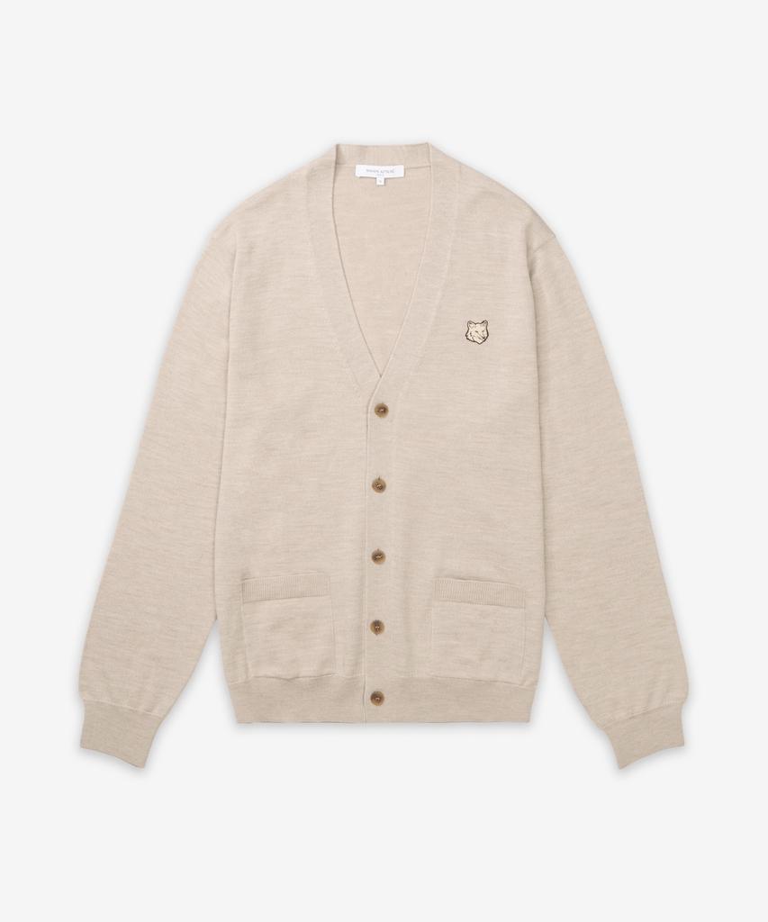 Maison Kitsune Кардиган Regular с нашивкой 'Bold Fox Head' - Marvel / Mm00509Kt10360134