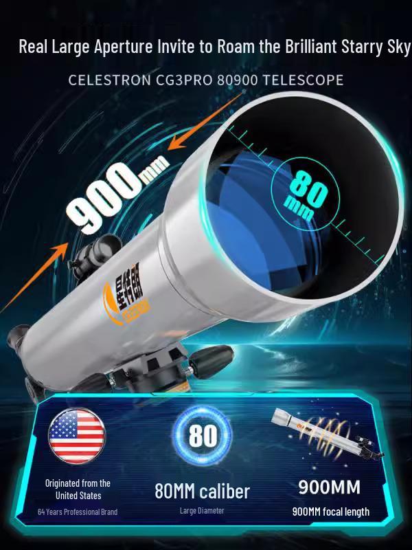 Celestron CG3Pro 80900 80DX Обновление: Профессиональный телескоп для глубокого космоса и планет