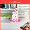 Мягкая конфета Животное Мультяшная Плюшевая Игрушка Кролик Брелок Украшение для Рюкзака Подвеска