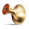 Furniture Hardware Zinc Alloy Round Ball Cabinet Door Handles Cabinet Wardrobe Pull Round Single-Hole Drawer Knob