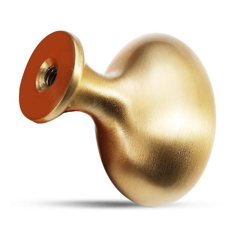 Furniture Hardware Zinc Alloy Round Ball Cabinet Door Handles Cabinet Wardrobe Pull Round Single-Hole Drawer Knob