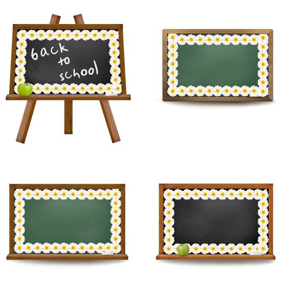 Yousheng Sunflower Bulletin Board Border Roll Self-Adhesive Classroom Decor Floral Trim for Blackboard Whiteboard DIY Wall Decal