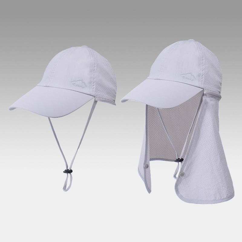 Кепка для рыбалки на открытом воздухе, летняя быстросохнущая кепка с защитой от ультрафиолета, рыбацкая кепка, мужская панама, съемная шляпа от солнца, шарф, панамская шляпа, альпинистская анти-УФ-кепка