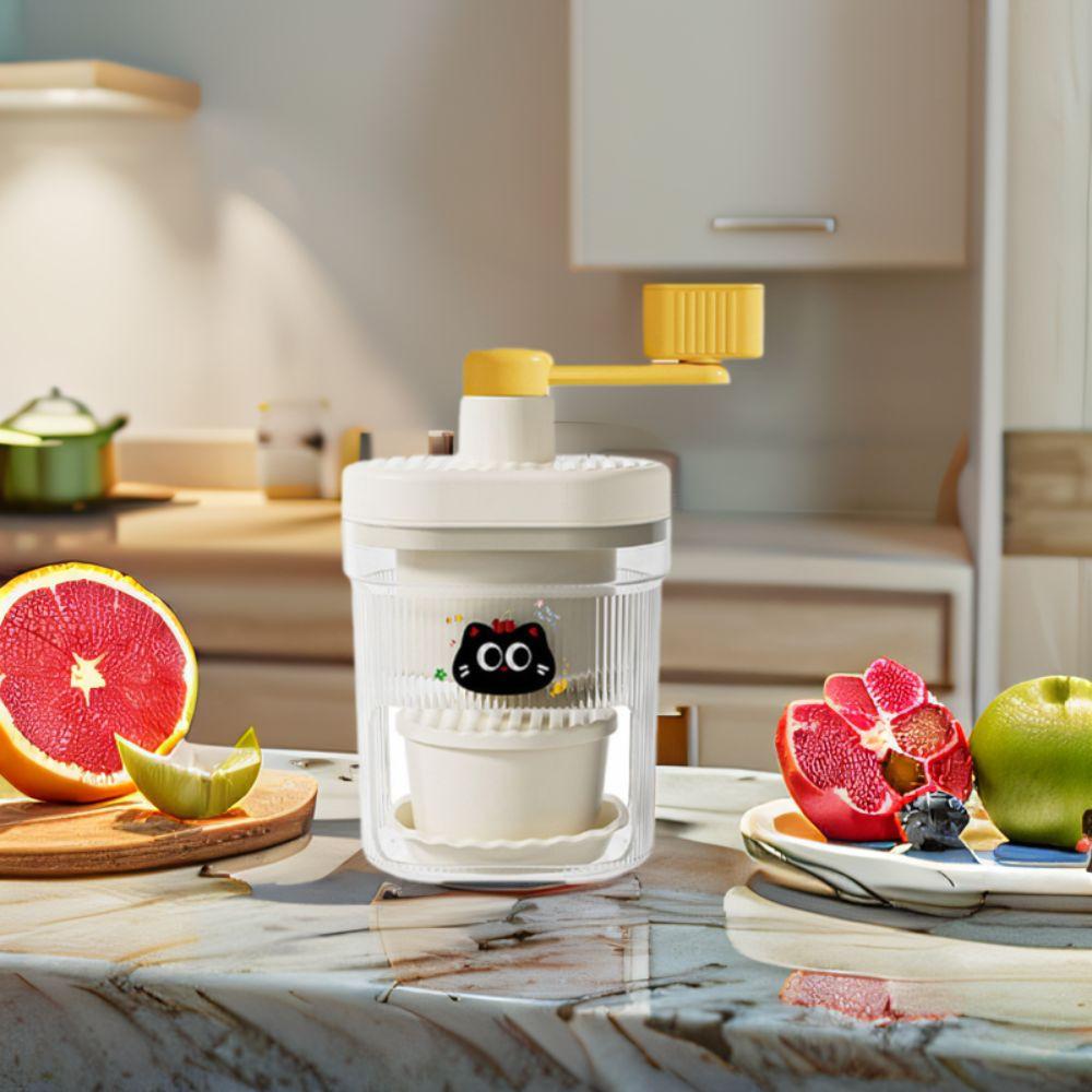 Hand Crank Ice Crushers Manual Smoothie Maker Mini Shaved Ice Machine  Food Stalls