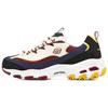 DLites 1.0 Сетчатая Кожаная Удобная Универсальная Нескользящая Прочная Низкие Папины Кроссовки Женская Кроссовка Белый Красный Синий 149781-NTBG