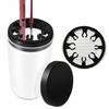 Brush Washing Bucket Nail Brush Holder Fork Art Water Bottle Stand (WD750FB)