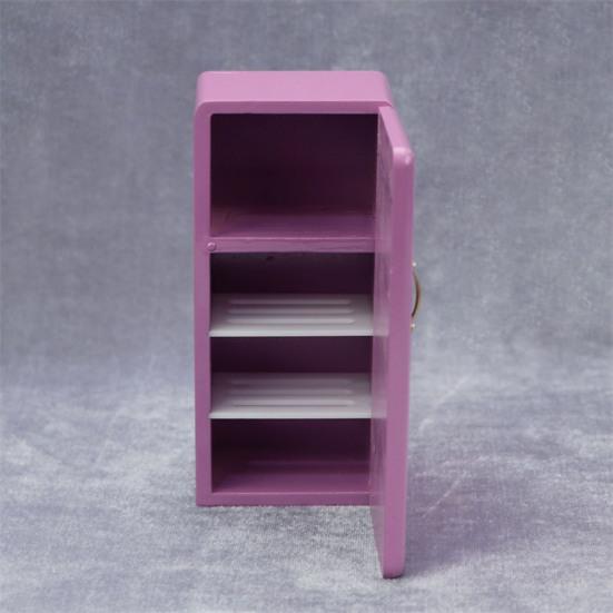 Красивые изысканные аксессуары 1/12 масштаб кукольный домик холодильник модель игрушка для игры мини