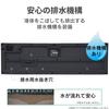 ELECOM USB Keyboard Wireless Membrane Compact Keyboard Black (Receiver Included) TK-FDM105TXBK