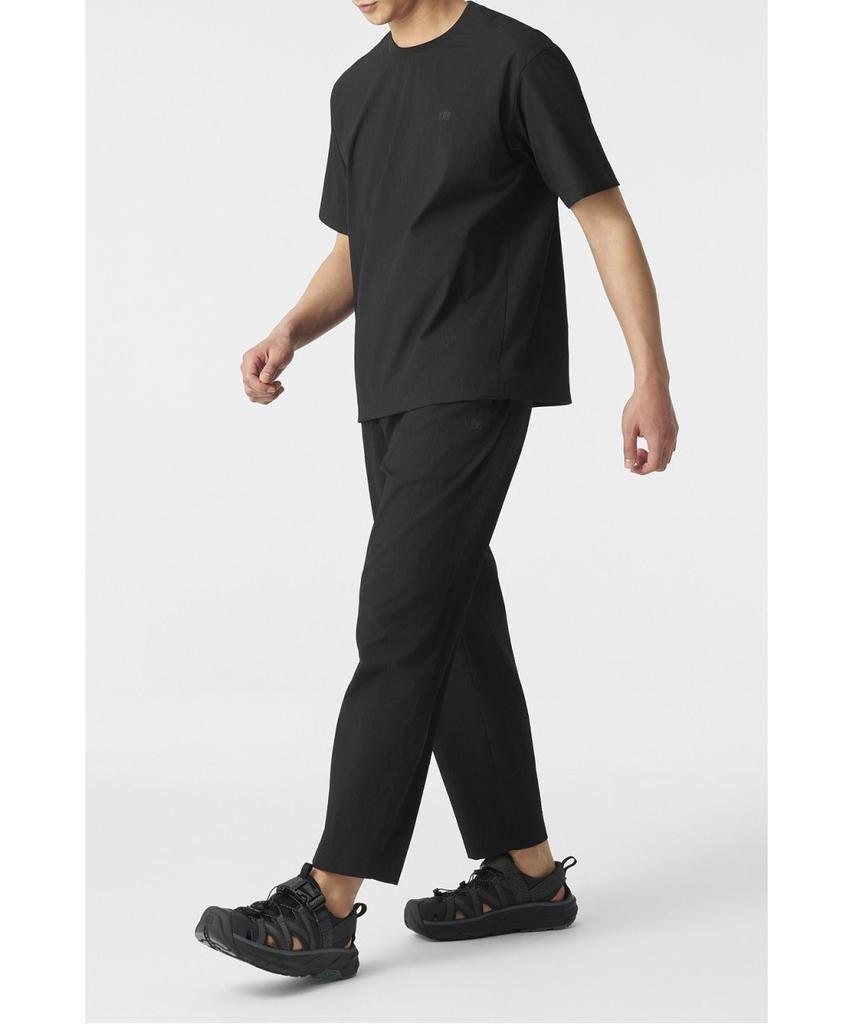 Koolongseupocheu Мужские брюки со складками до щиколотки (Настройка) Tlpnm26611Blk