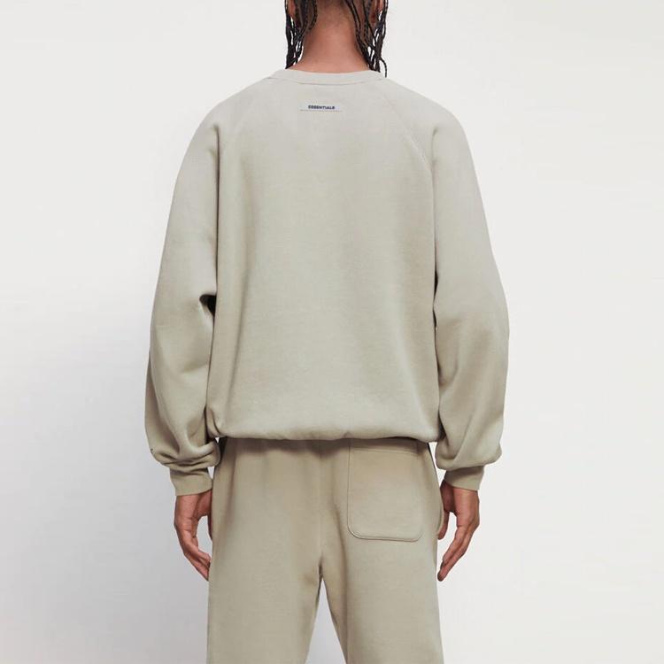Fear of God Essentials Свитшот с круглым вырезом FW20 'Мох' Мужской 192250500209245