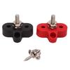 48V Battery Power Stud Red and Black Stainless Steel Post Single Stud Bus Bar Terminal Block for RV