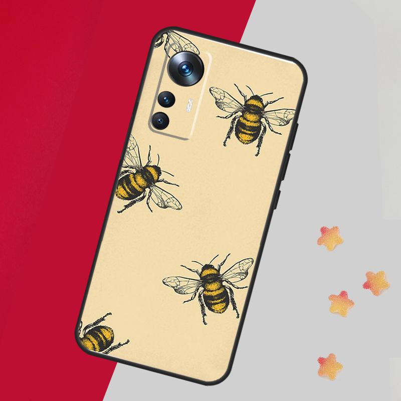 Чехол Мед пчелиный для Xiaomi 13T Pro 12T 11T 12 14 13 Lite 12X POCO F5 X3 X5 Pro X4 F4 M5 M5s F3