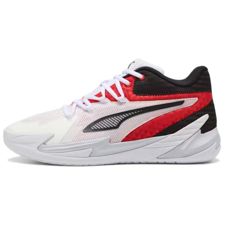 Puma Dagger White Red Black Unisex Sneakers 311353-02