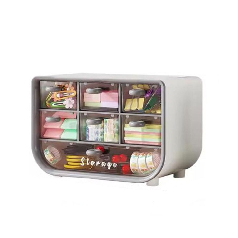 Большой вместительный ящик для хранения макияжа, пыленепроницаемый органайзер для косметики, для офисов