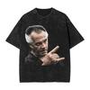 Harajuku Washed T Shirt The Sopranos Simple T Shirts Trendy Cool Tshirt for Male Summer Aesthetic Design Top Tees