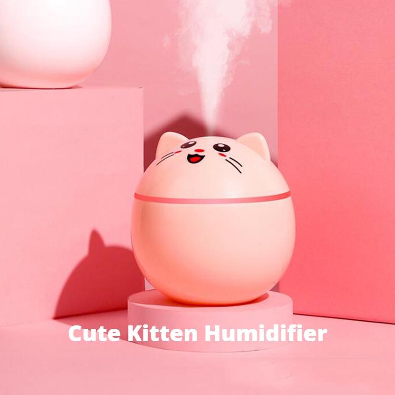 Cute Lucky Cat Humidifier Mini Small USB Home Office Car Pregnant Women Young Baby Hydration Silent Big Spray