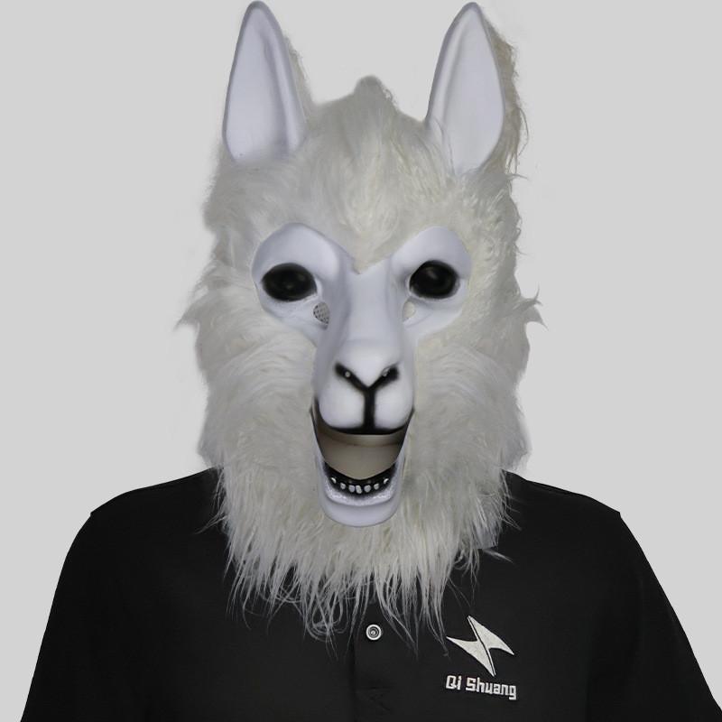 Уморительные маски голов животных с открывающимся ртом, изображающие гориллу, тигра, волка, для праздничных мероприятий