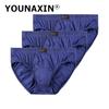 3 Pieces Briefs Men's Big Size Underwear Cotton Panties Shorts Underpants Undies Breathable Knickers L XL 2XL 3XL 4XL 5XL 6XL 7XL