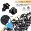 50/100pcs Auto Fastener Mixed Clip Car Body Push Retainer Pin Rivet Bumper Door Trim Panel Retainer Fastener Kit Car Accessories