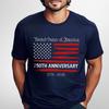 USA 250th Anniversary Shirt, 1776 2026 Patriotic Tee, United States Bicentennial Shirt,American Flag Shirt for Men July 4th Gift