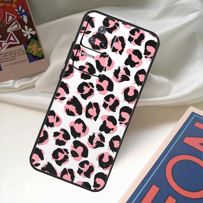 African Leopard Print Funda For POCO M6 Pro X3 X4 X5 X6 M5s F3 F5 Xiaomi 13T Pro 12T 11T 12 13 Lite 14 Ultra Case