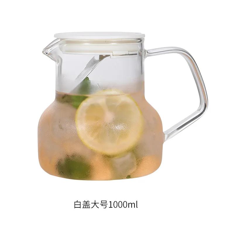 Heat Resistant Glass Tea Pot Hand Brewed Coffee Sharing Pot Infuser Teapot To Boil Water Kettle Japanese Teapot for Infusion Bar