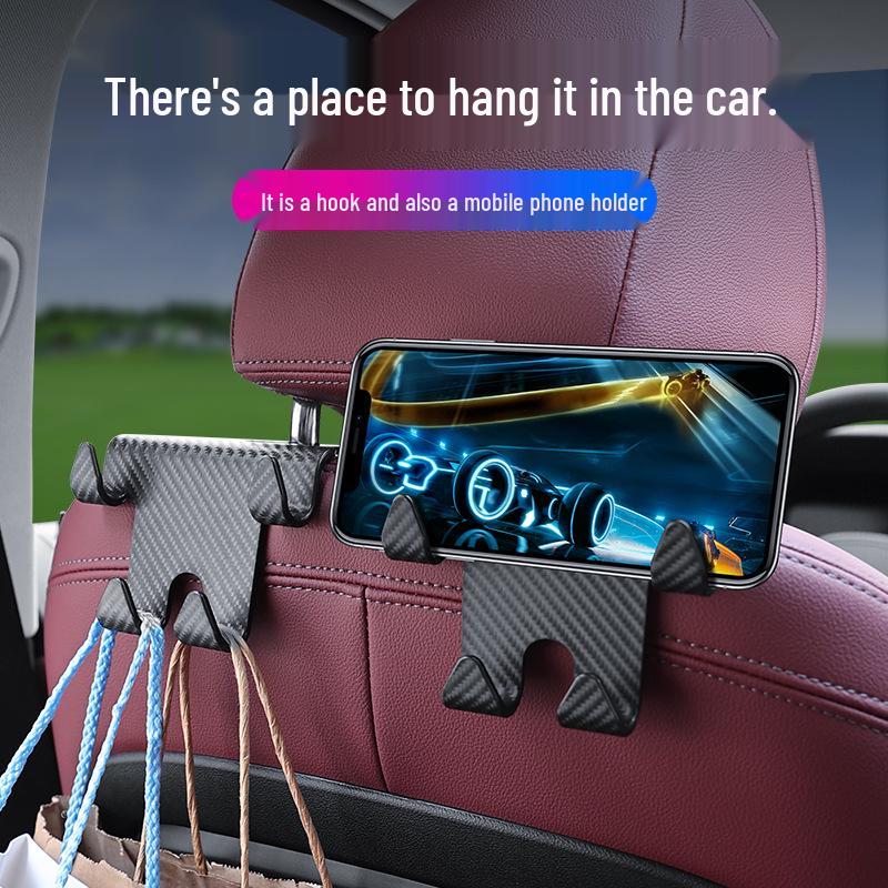 Creative Car Seat Back Hook for Interior Storage