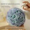 Two-Color Rose Bath Flower - Extra Large, Durable, Soft Lathering Bath Ball for Women