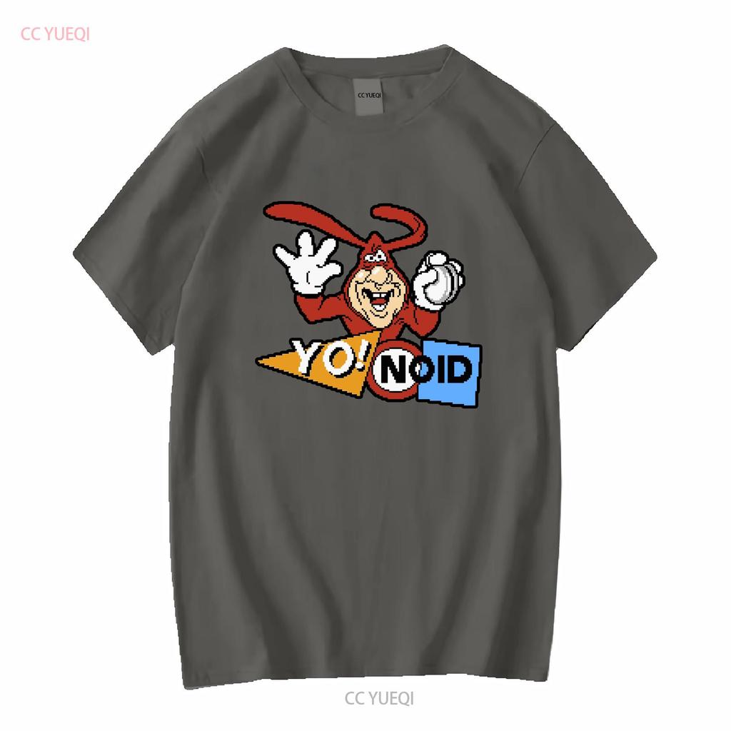 Yo Noid T Shirt New Small Med Large XL Classic 80s Video Game NES Pizza long or short sleeves vintage Washed fashion streetwear