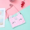 Children's Cute Unicorn Plush Crossbody Bag - Mermaid Coin Purse for Girls In Kindergarten.