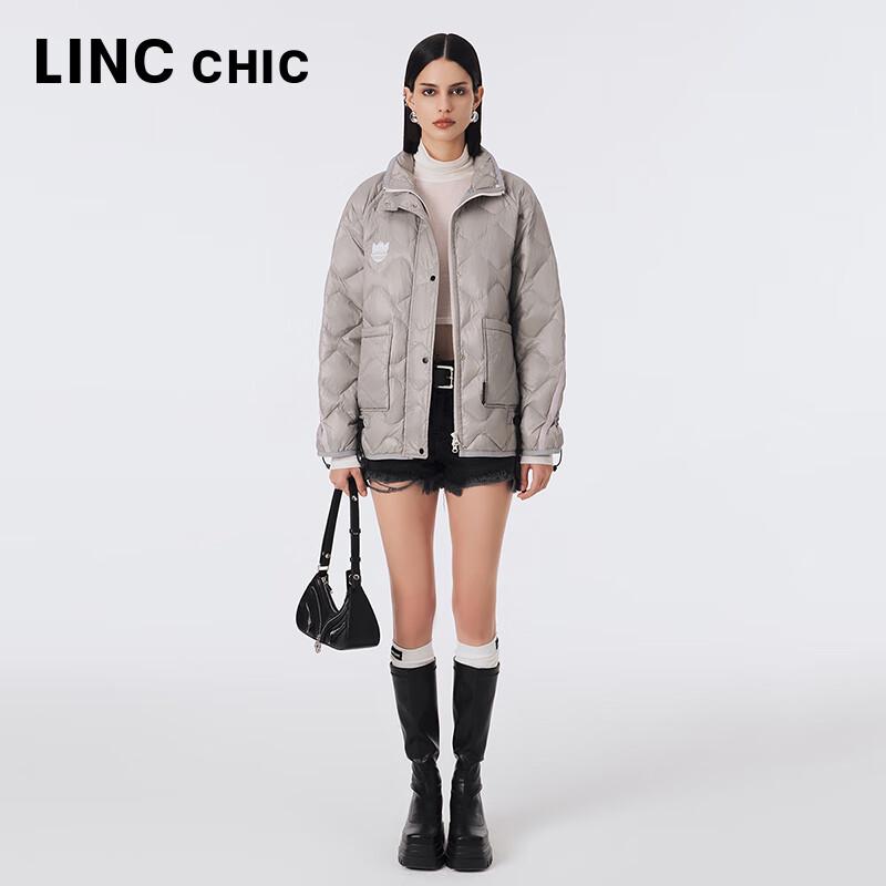 Women's Lightweight Loose Fit Stand Collar Down Jacket